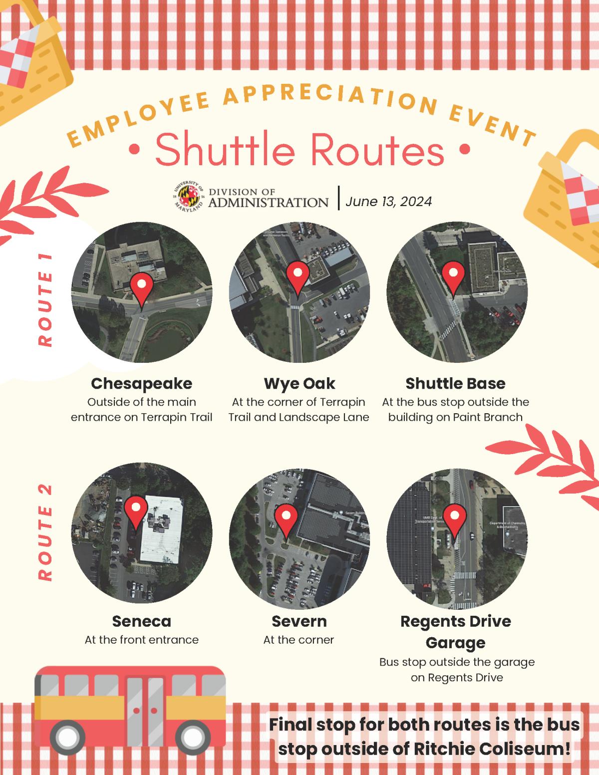 Shuttle Route Map