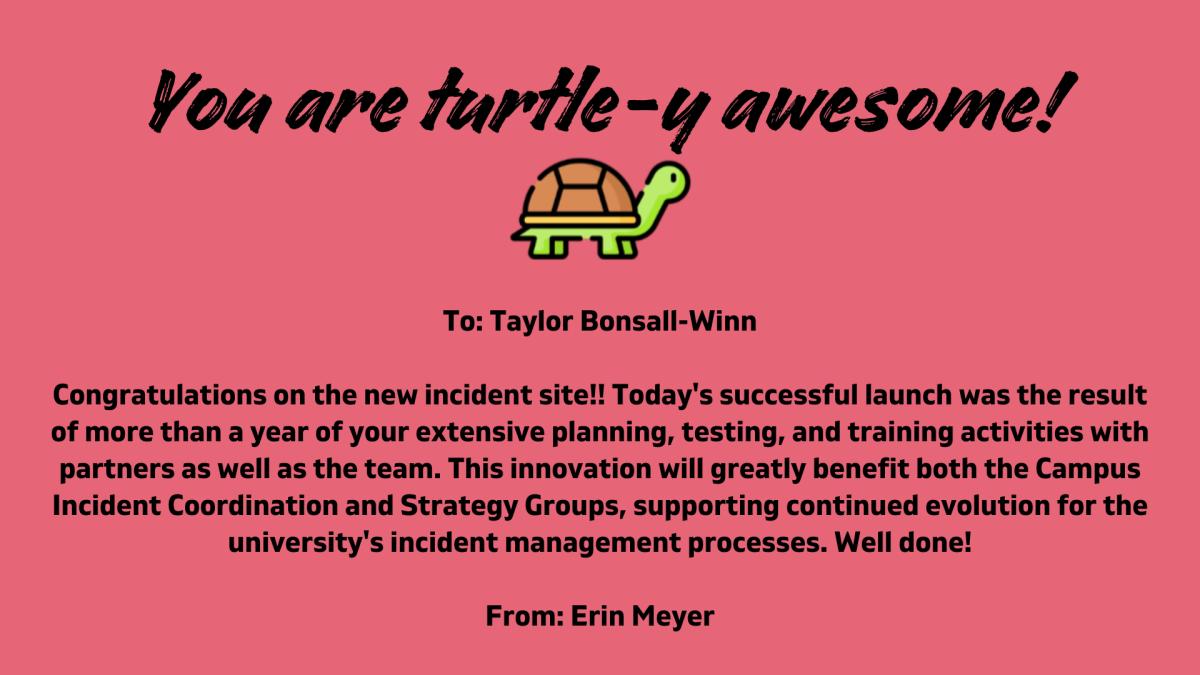 Taylor Bonsall-Winn Shoutout