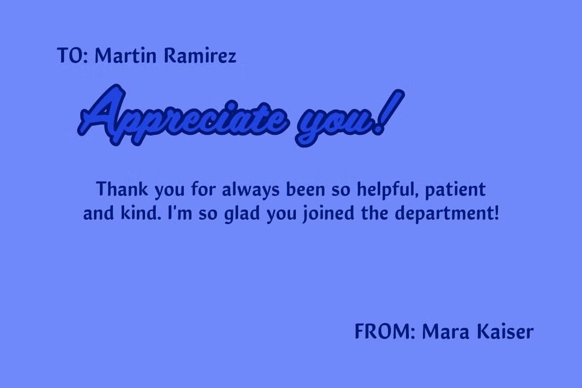 Thank You
