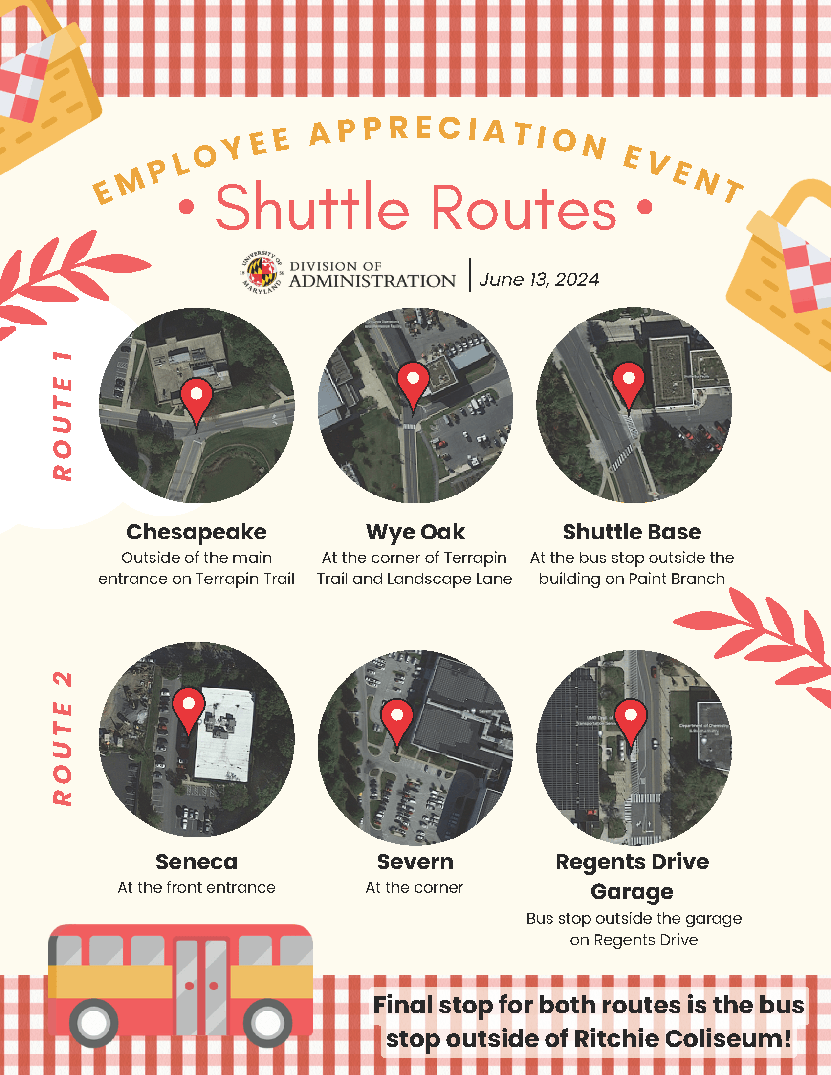 Shuttle Route Map