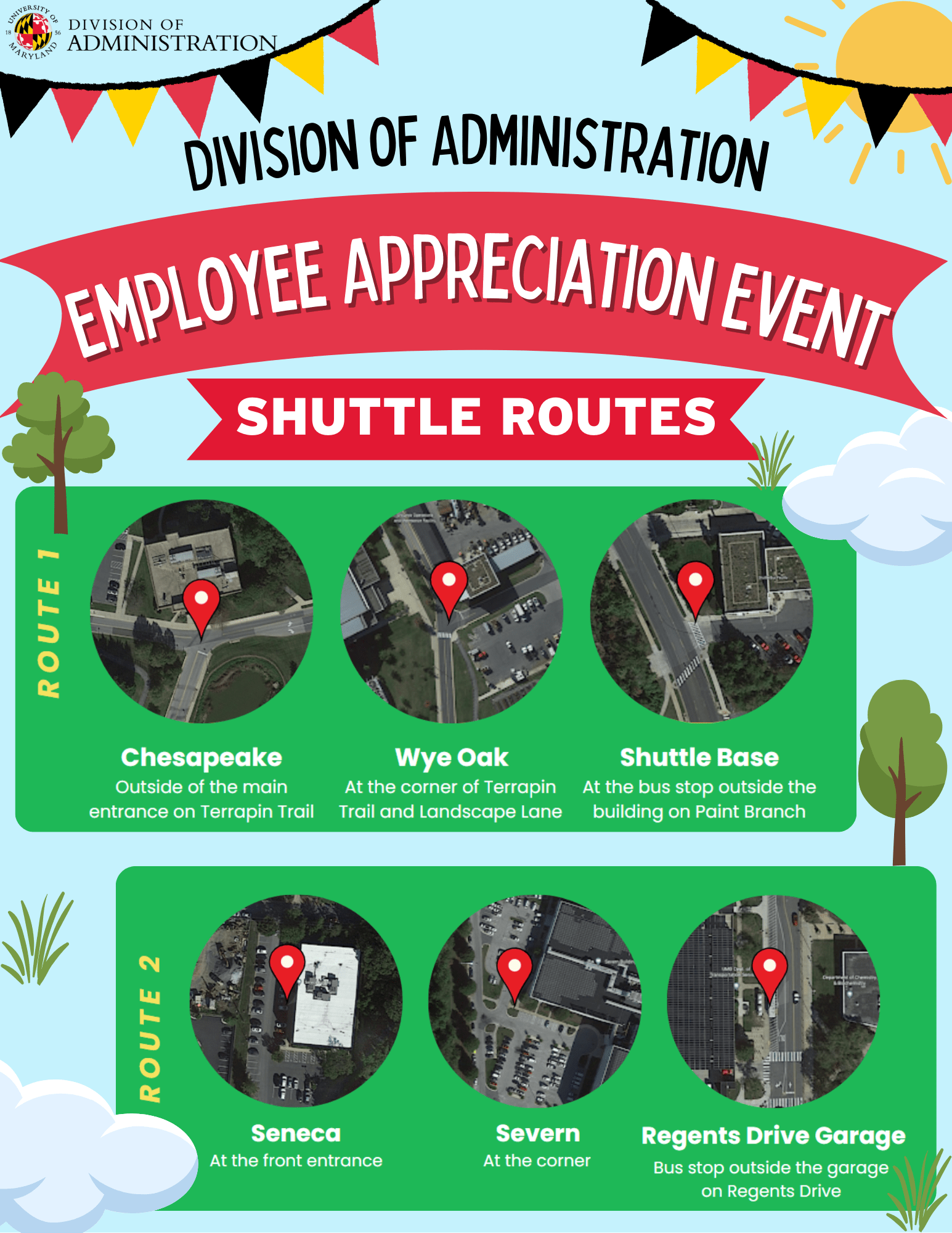 Shuttle Route Map